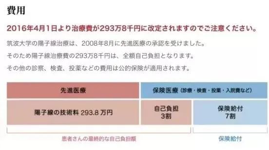 日本癌症治疗费用